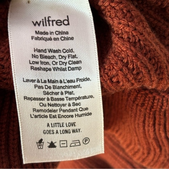 Aritzia Wilfred Jonnie Merino Wool Sweater - Picture 7 of 8